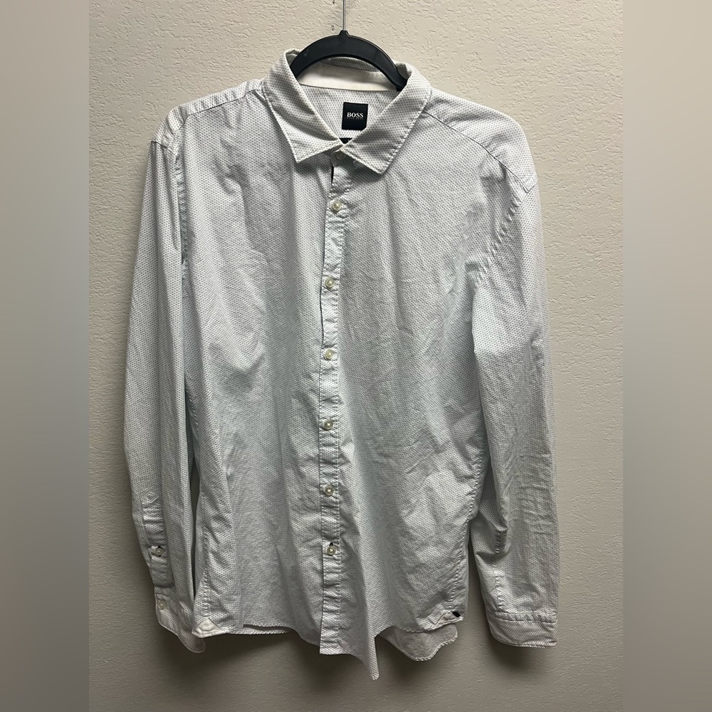 Hugo Boss Textured Dress Shirt